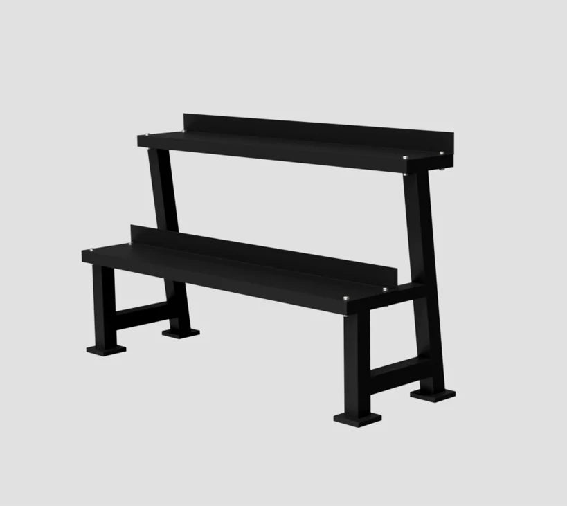 2 Tier Kettlebell Tray - BlackBear Fitness
